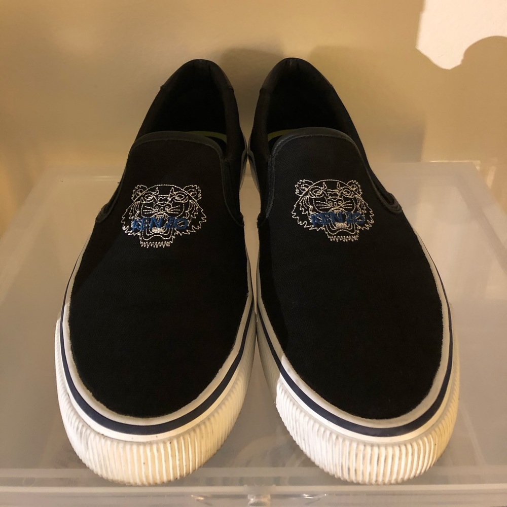 Kenzo tiger logo slip on size 44